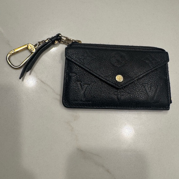 Louis Vuitton Black Card Holder Recto Verso - Picture 2 of 10